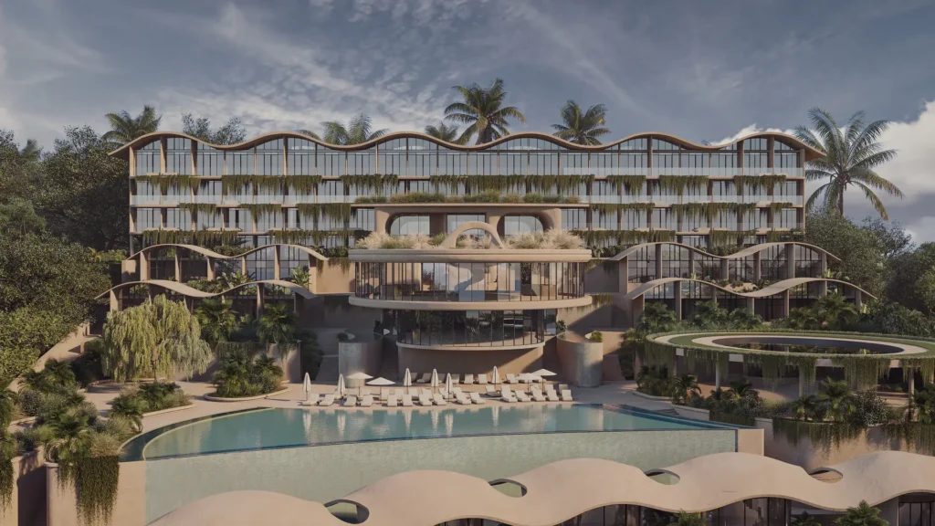 Aura Wellness Resort exterior, Lovina, North Bali